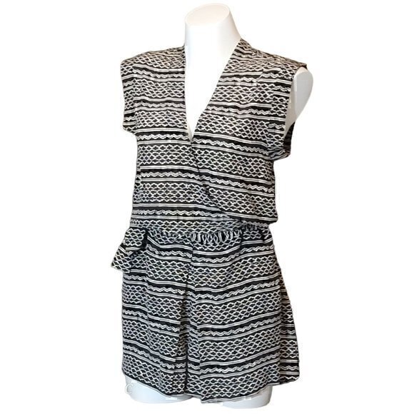 Madewell Silk Romper Jumpsuit L - Picture 12 of 12